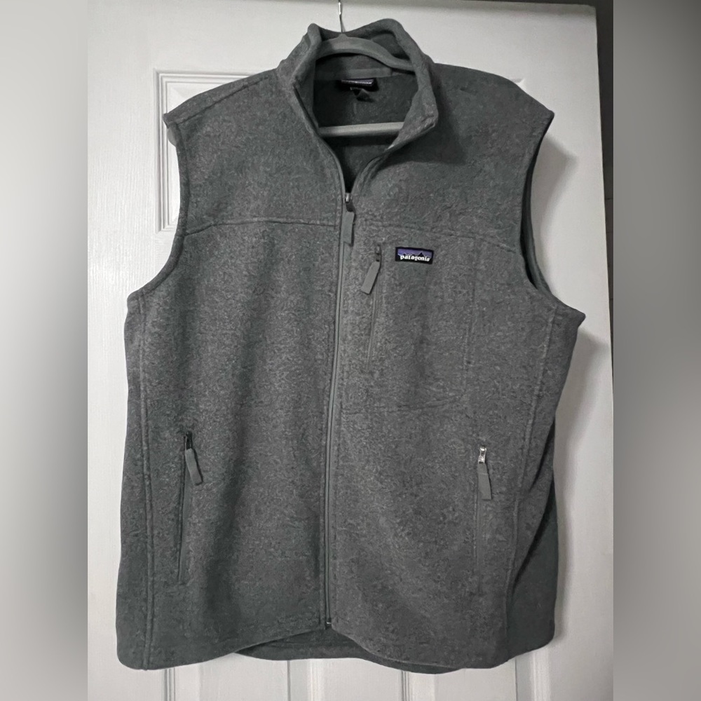 Patagonia Grey Men’s Fleece Vest
